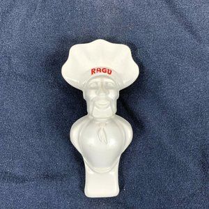 Ragu Italian Chef Jar Opener White Red Logo Kitchen Gadget Tool Advertising